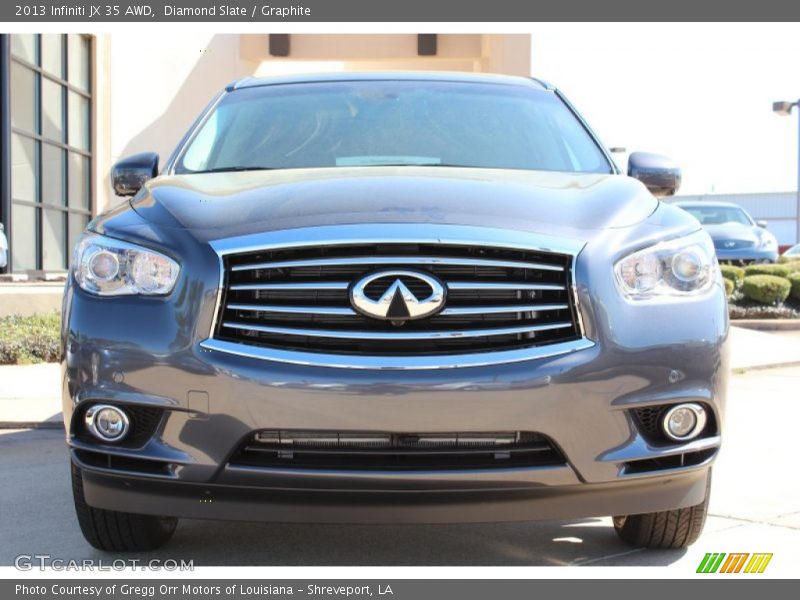 Diamond Slate / Graphite 2013 Infiniti JX 35 AWD