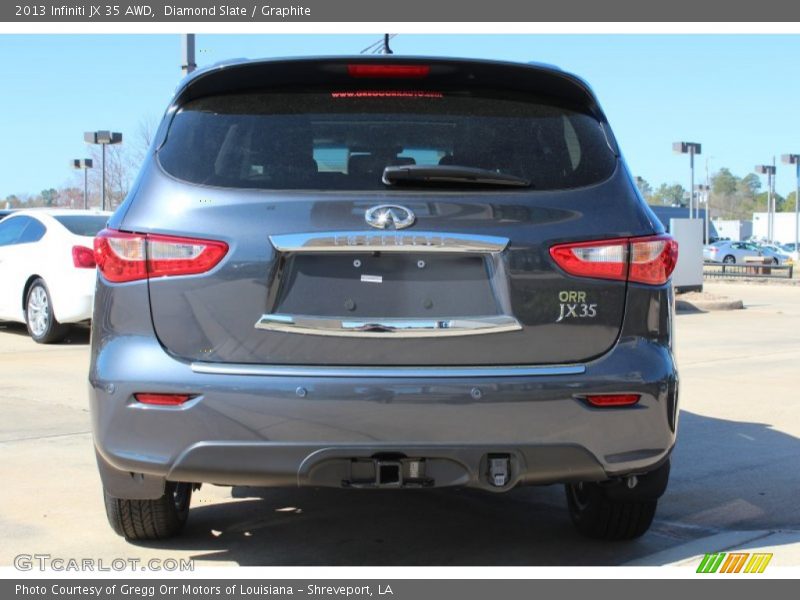 Diamond Slate / Graphite 2013 Infiniti JX 35 AWD