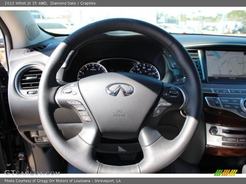 Diamond Slate / Graphite 2013 Infiniti JX 35 AWD