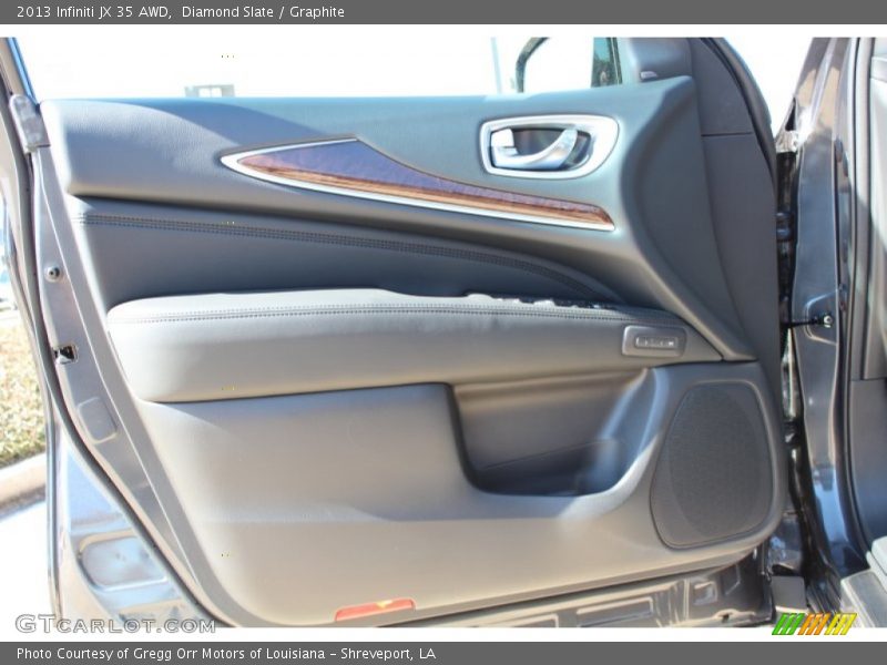 Diamond Slate / Graphite 2013 Infiniti JX 35 AWD