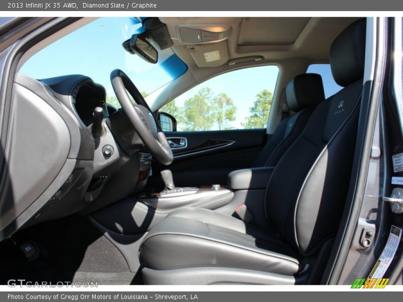 Diamond Slate / Graphite 2013 Infiniti JX 35 AWD