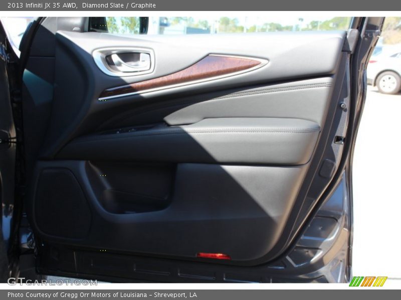 Diamond Slate / Graphite 2013 Infiniti JX 35 AWD