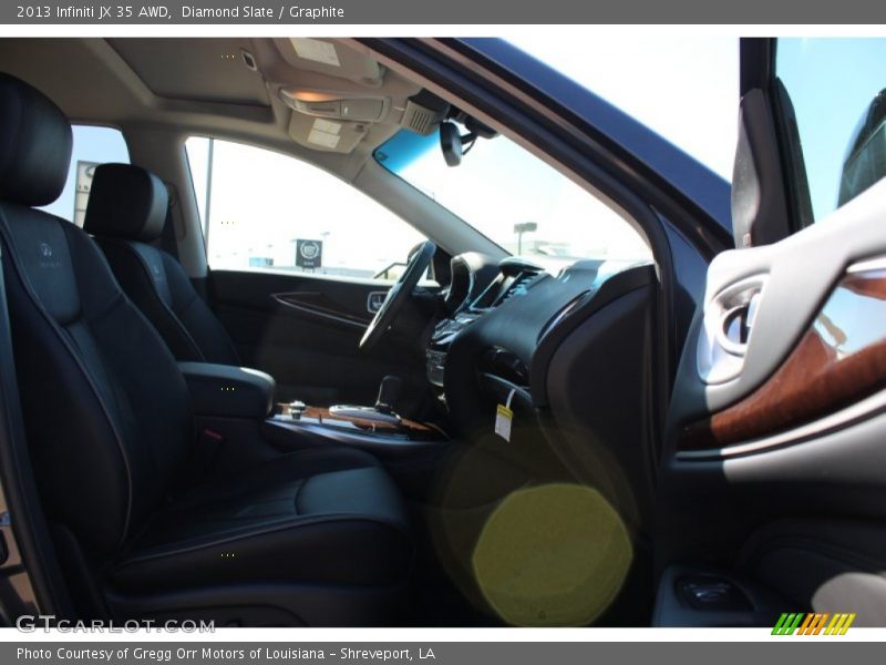 Diamond Slate / Graphite 2013 Infiniti JX 35 AWD