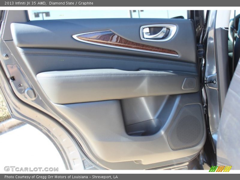 Diamond Slate / Graphite 2013 Infiniti JX 35 AWD