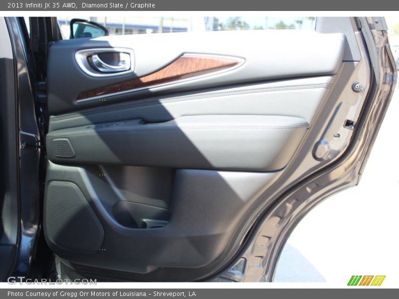 Diamond Slate / Graphite 2013 Infiniti JX 35 AWD