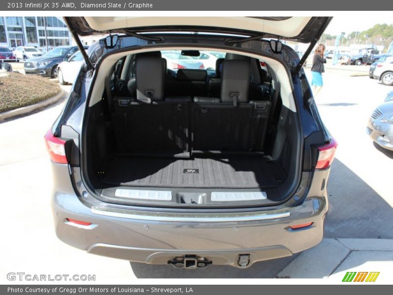 Diamond Slate / Graphite 2013 Infiniti JX 35 AWD