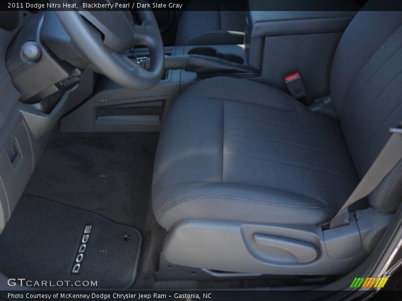 Blackberry Pearl / Dark Slate Gray 2011 Dodge Nitro Heat