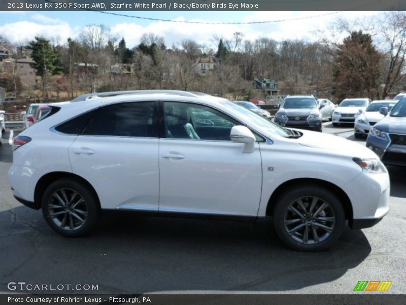  2013 RX 350 F Sport AWD Starfire White Pearl