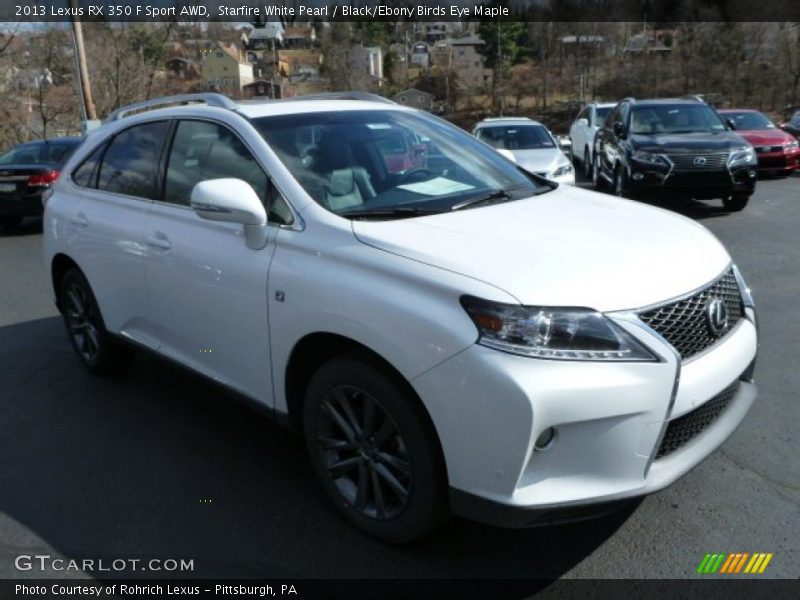 Front 3/4 View of 2013 RX 350 F Sport AWD