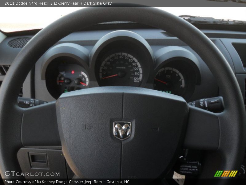 Blackberry Pearl / Dark Slate Gray 2011 Dodge Nitro Heat
