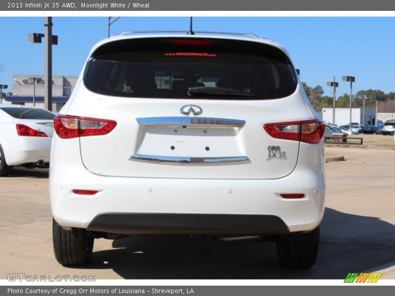 Moonlight White / Wheat 2013 Infiniti JX 35 AWD
