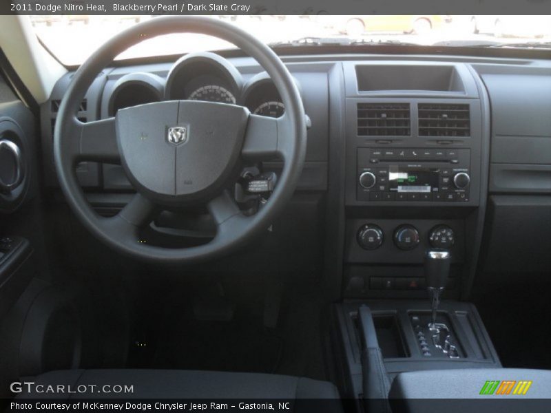 Blackberry Pearl / Dark Slate Gray 2011 Dodge Nitro Heat