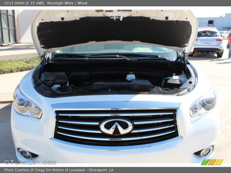 Moonlight White / Wheat 2013 Infiniti JX 35 AWD