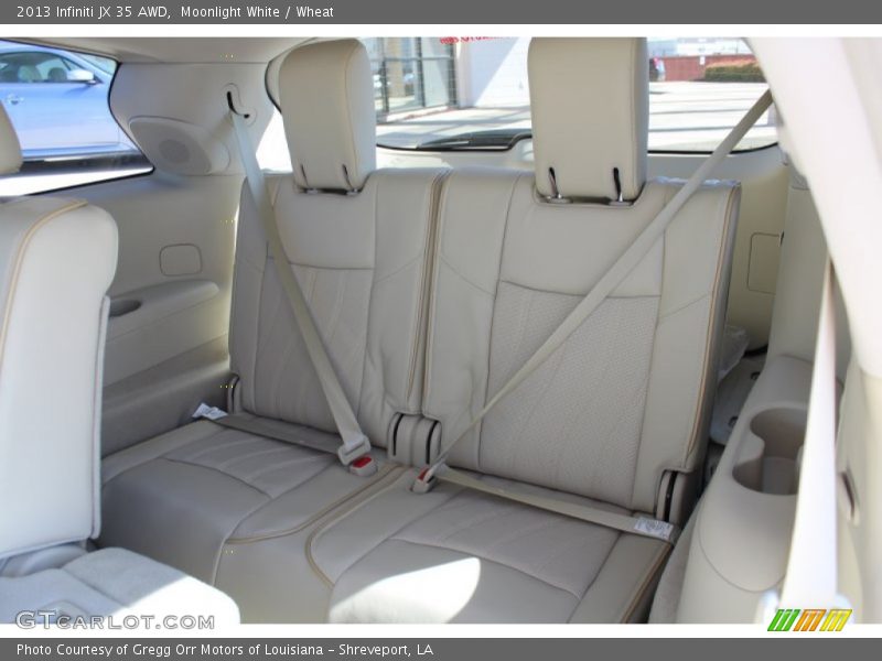 Moonlight White / Wheat 2013 Infiniti JX 35 AWD
