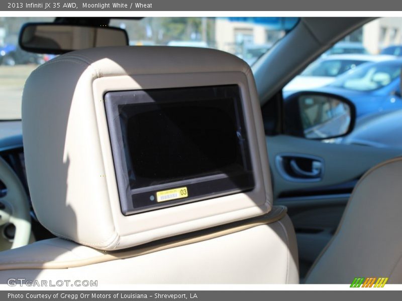 Moonlight White / Wheat 2013 Infiniti JX 35 AWD