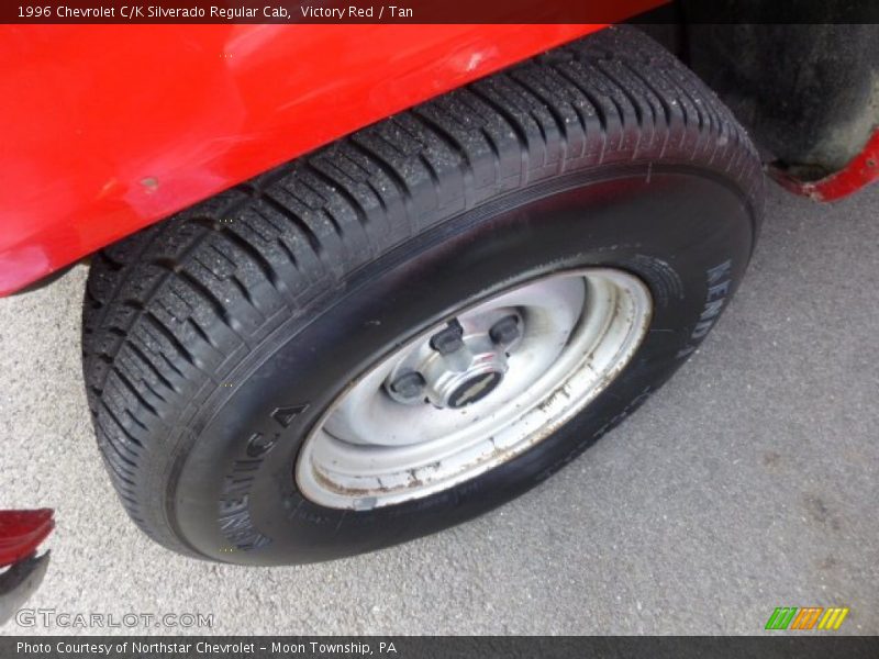 Victory Red / Tan 1996 Chevrolet C/K Silverado Regular Cab
