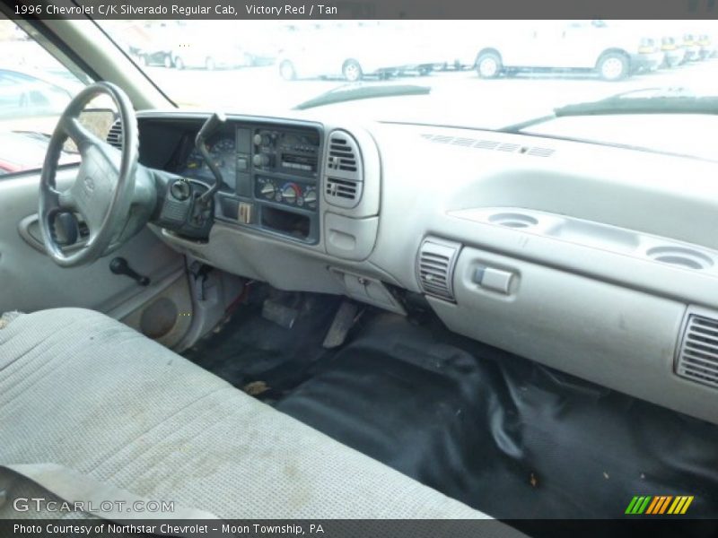 Victory Red / Tan 1996 Chevrolet C/K Silverado Regular Cab