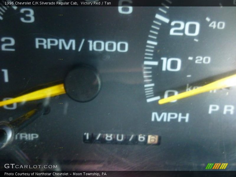 Victory Red / Tan 1996 Chevrolet C/K Silverado Regular Cab