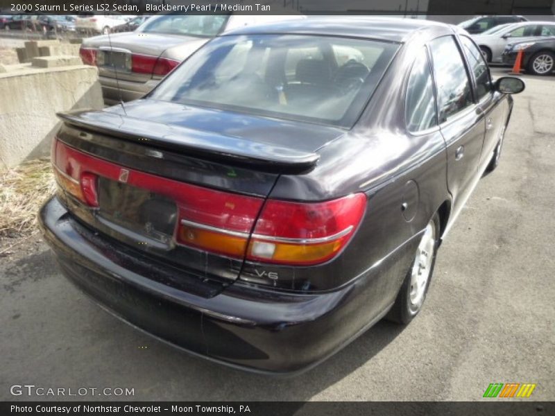 Blackberry Pearl / Medium Tan 2000 Saturn L Series LS2 Sedan