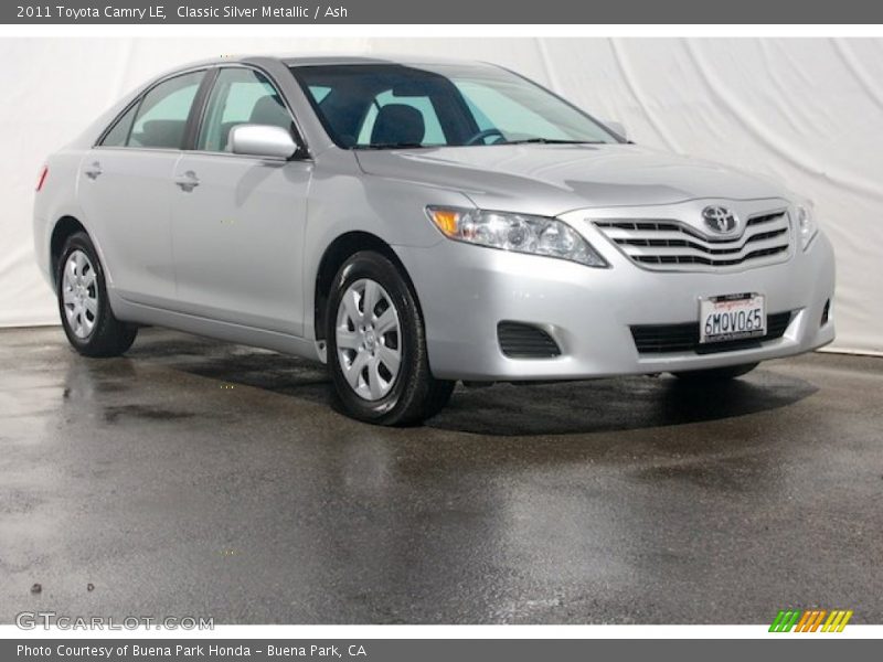 Classic Silver Metallic / Ash 2011 Toyota Camry LE