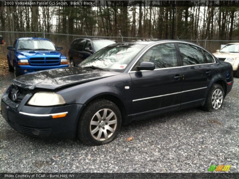 Black / Black 2003 Volkswagen Passat GLS Sedan