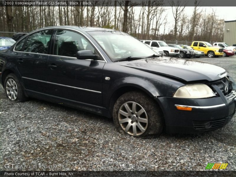 Black / Black 2003 Volkswagen Passat GLS Sedan
