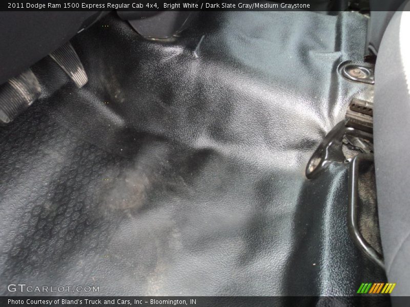 Bright White / Dark Slate Gray/Medium Graystone 2011 Dodge Ram 1500 Express Regular Cab 4x4