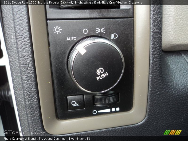 Bright White / Dark Slate Gray/Medium Graystone 2011 Dodge Ram 1500 Express Regular Cab 4x4