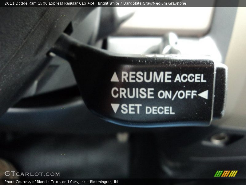 Bright White / Dark Slate Gray/Medium Graystone 2011 Dodge Ram 1500 Express Regular Cab 4x4