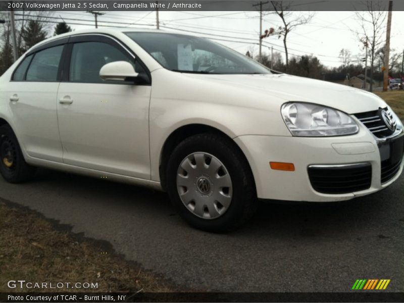 Campanella White / Anthracite 2007 Volkswagen Jetta 2.5 Sedan