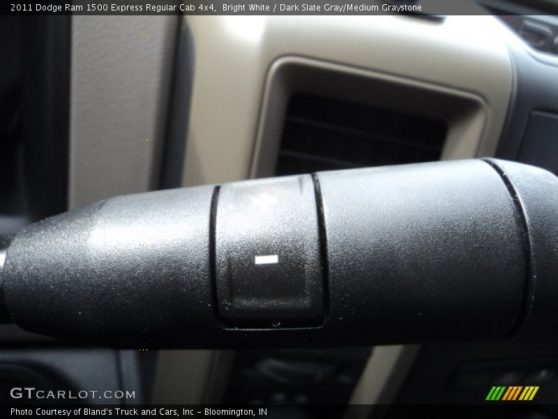 Bright White / Dark Slate Gray/Medium Graystone 2011 Dodge Ram 1500 Express Regular Cab 4x4