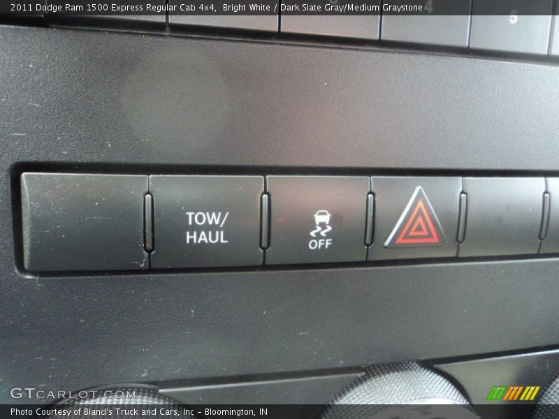 Bright White / Dark Slate Gray/Medium Graystone 2011 Dodge Ram 1500 Express Regular Cab 4x4