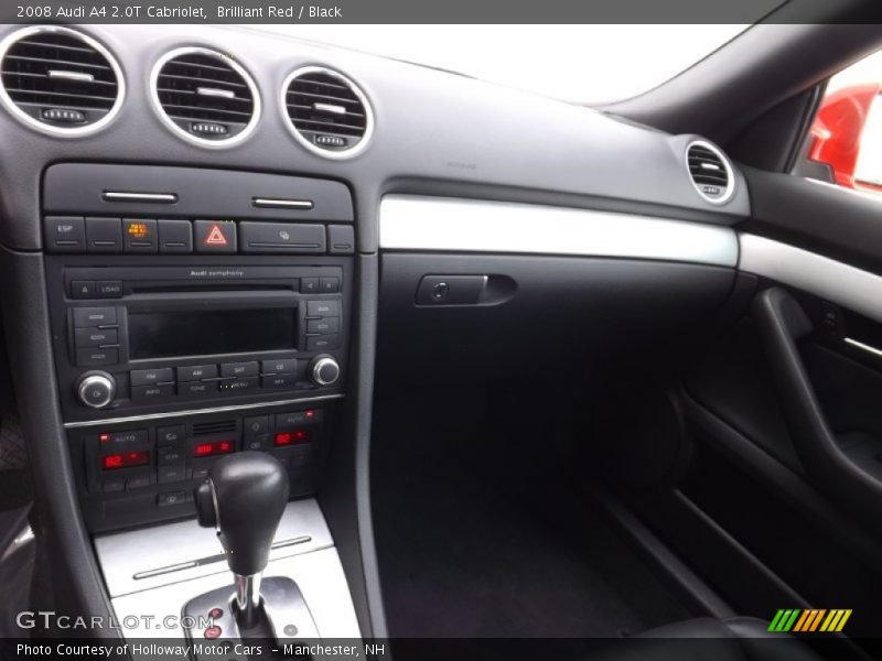 Brilliant Red / Black 2008 Audi A4 2.0T Cabriolet
