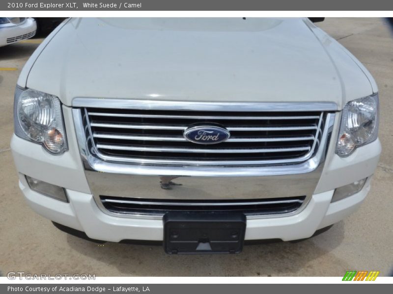 White Suede / Camel 2010 Ford Explorer XLT