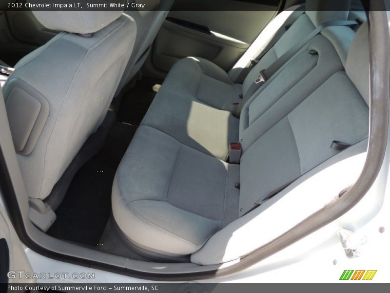 Summit White / Gray 2012 Chevrolet Impala LT