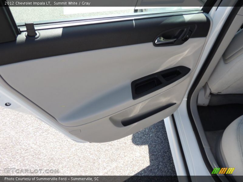 Summit White / Gray 2012 Chevrolet Impala LT