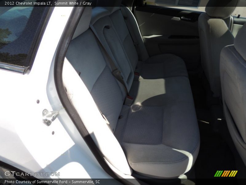 Summit White / Gray 2012 Chevrolet Impala LT