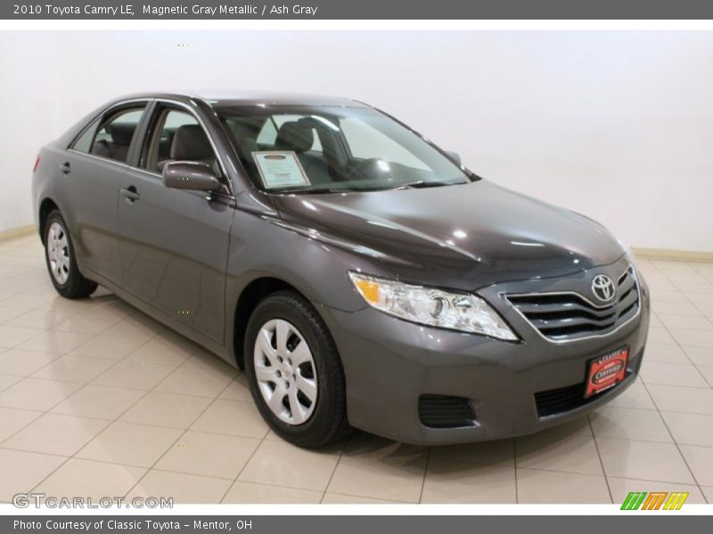 Magnetic Gray Metallic / Ash Gray 2010 Toyota Camry LE