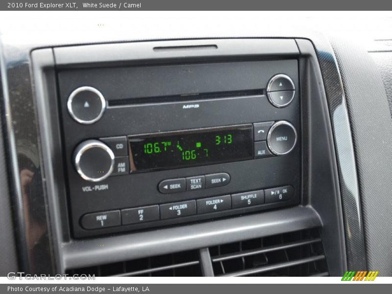 Audio System of 2010 Explorer XLT
