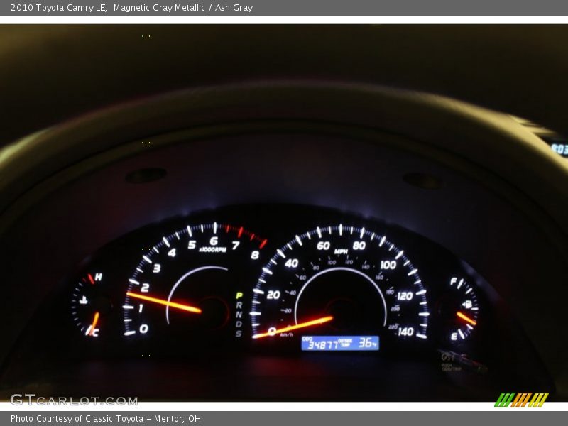 Magnetic Gray Metallic / Ash Gray 2010 Toyota Camry LE