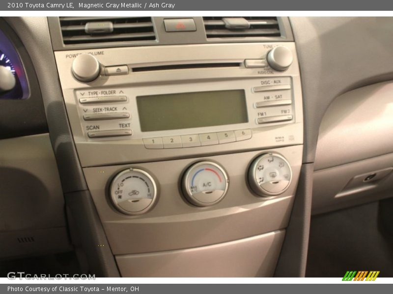 Magnetic Gray Metallic / Ash Gray 2010 Toyota Camry LE