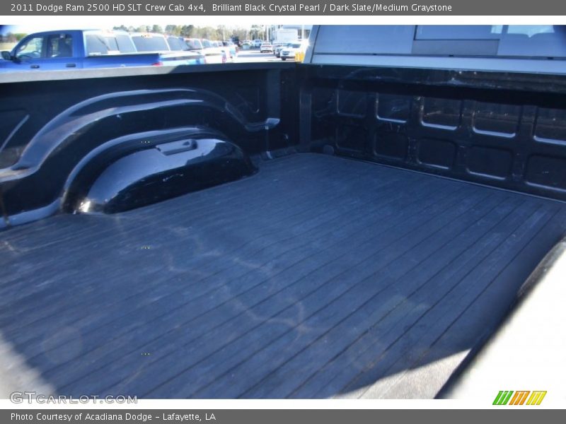 Brilliant Black Crystal Pearl / Dark Slate/Medium Graystone 2011 Dodge Ram 2500 HD SLT Crew Cab 4x4