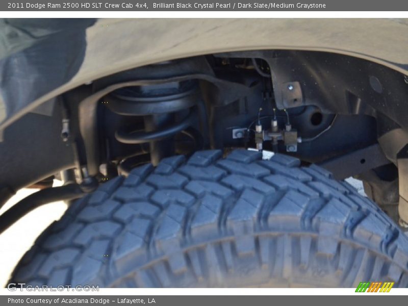 Brilliant Black Crystal Pearl / Dark Slate/Medium Graystone 2011 Dodge Ram 2500 HD SLT Crew Cab 4x4