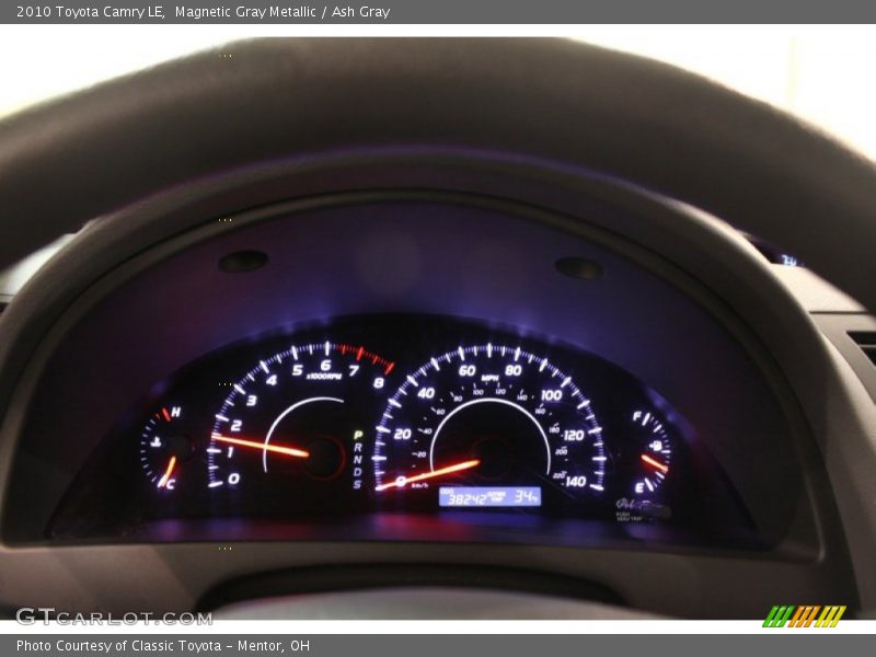 Magnetic Gray Metallic / Ash Gray 2010 Toyota Camry LE