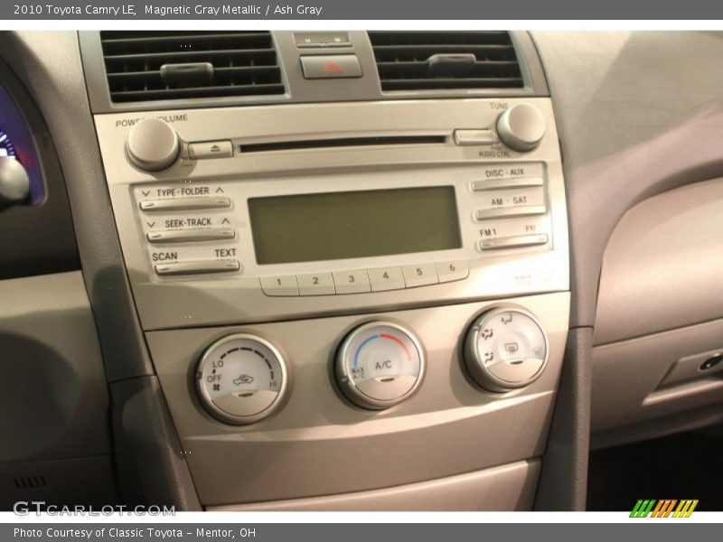 Magnetic Gray Metallic / Ash Gray 2010 Toyota Camry LE