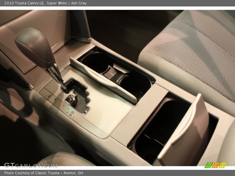 Super White / Ash Gray 2010 Toyota Camry LE