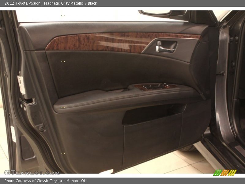 Magnetic Gray Metallic / Black 2012 Toyota Avalon