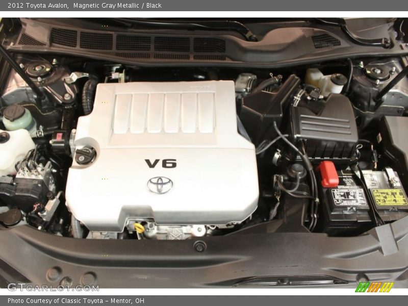 Magnetic Gray Metallic / Black 2012 Toyota Avalon