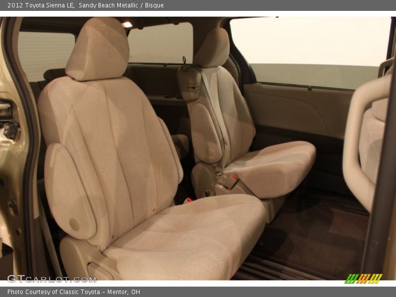 Sandy Beach Metallic / Bisque 2012 Toyota Sienna LE