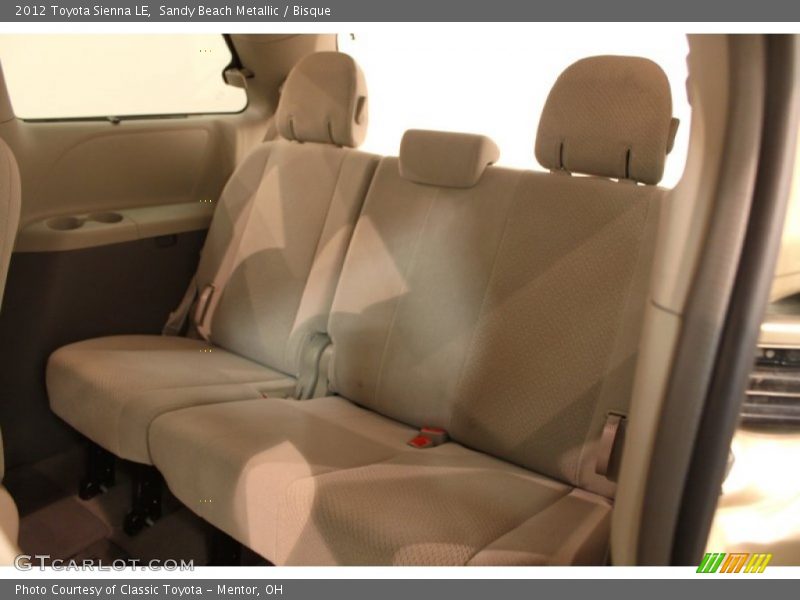 Sandy Beach Metallic / Bisque 2012 Toyota Sienna LE